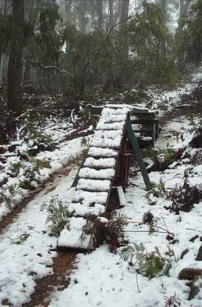 snow bridge