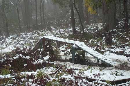 snow bridge